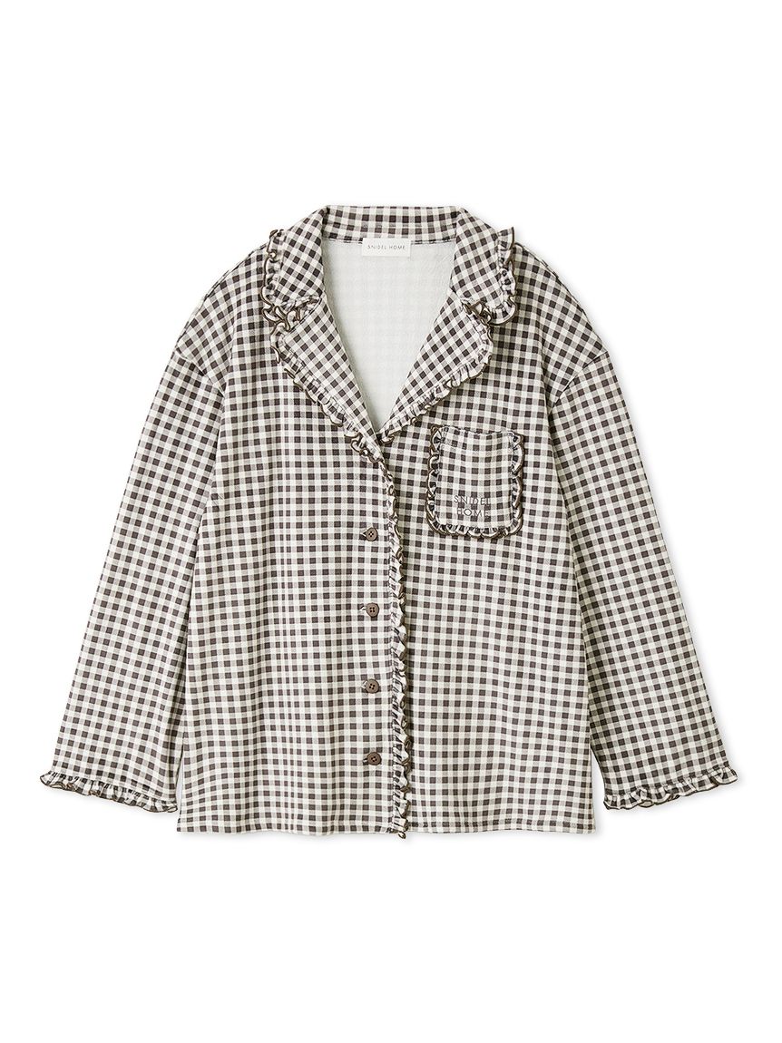 シルキーフリース開襟シャツ(シャツ＆ブラウス)｜スナイデルホーム