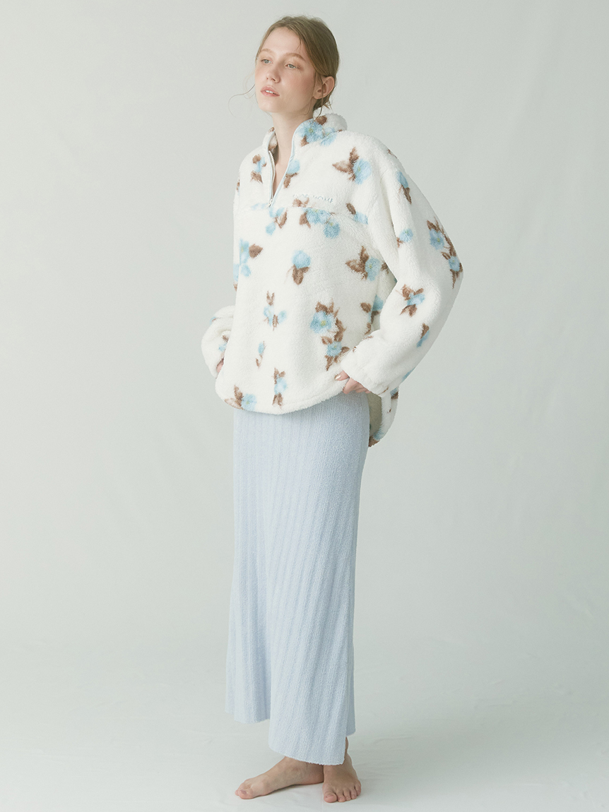 ボアフリースハーフジップトップス(カットソー＆Tシャツ)｜スナイデル