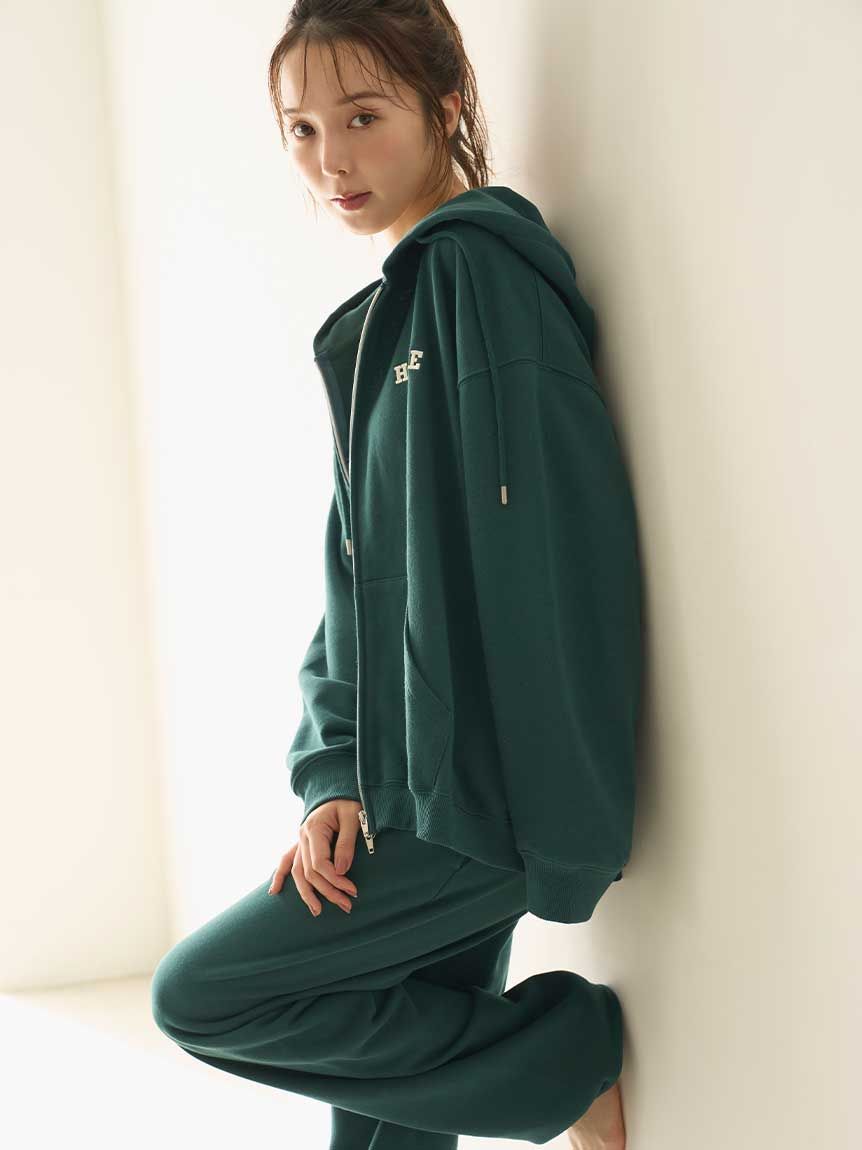 ゆうこす着用♡snidel♡スウェットパーカー♡新品♡完売商品 SNIDEL HOME × 新木優子】スウェットプルオーバー(カットソー＆Tシャツ