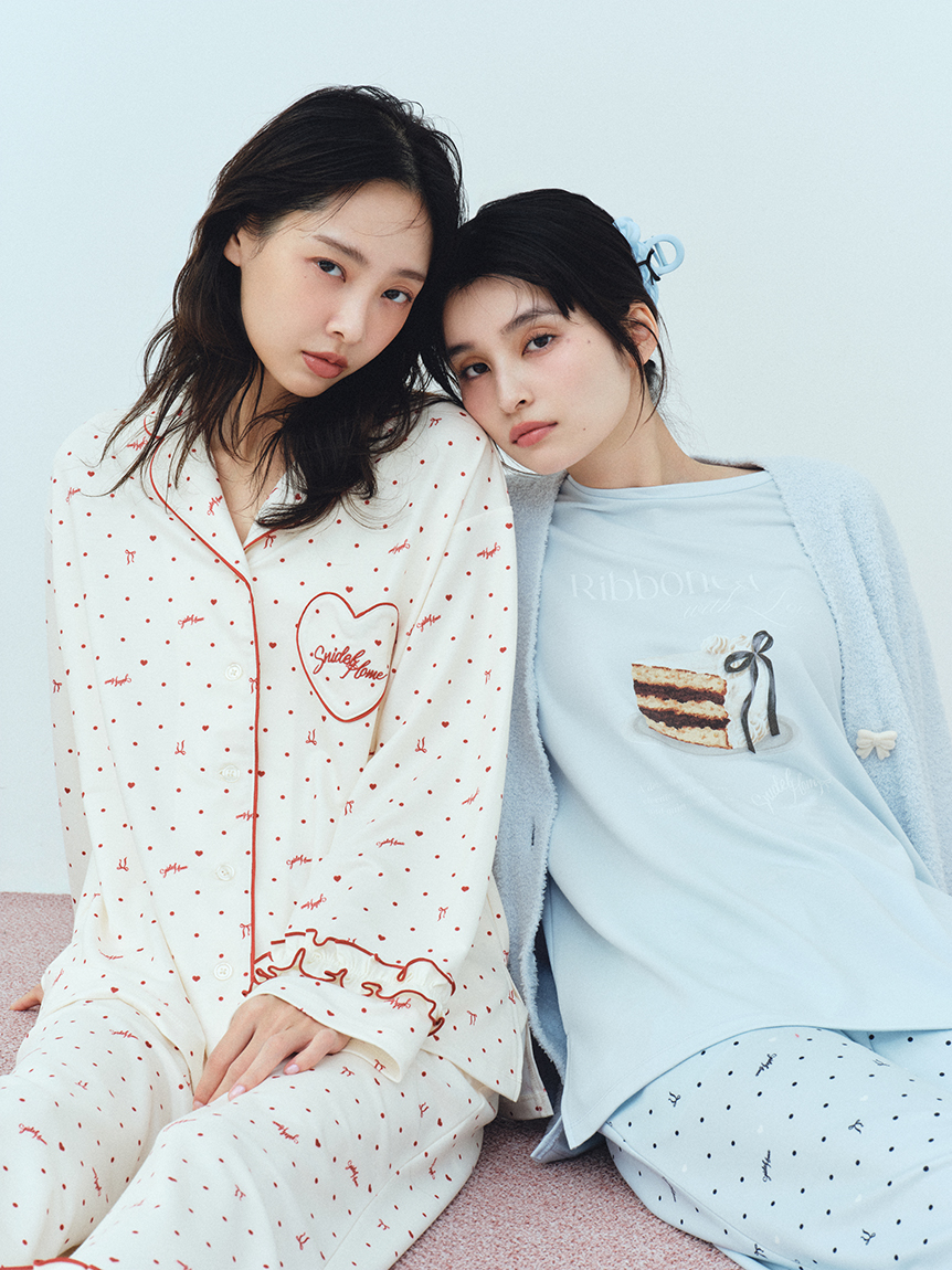 ケーキモチーフロングTシャツ(カットソー＆Tシャツ)｜スナイデルホーム