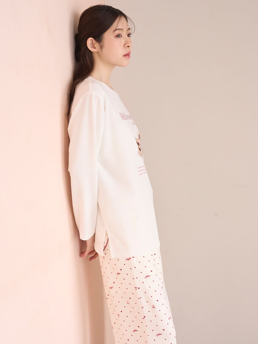 ケーキモチーフロングTシャツ(カットソー＆Tシャツ)｜スナイデルホーム