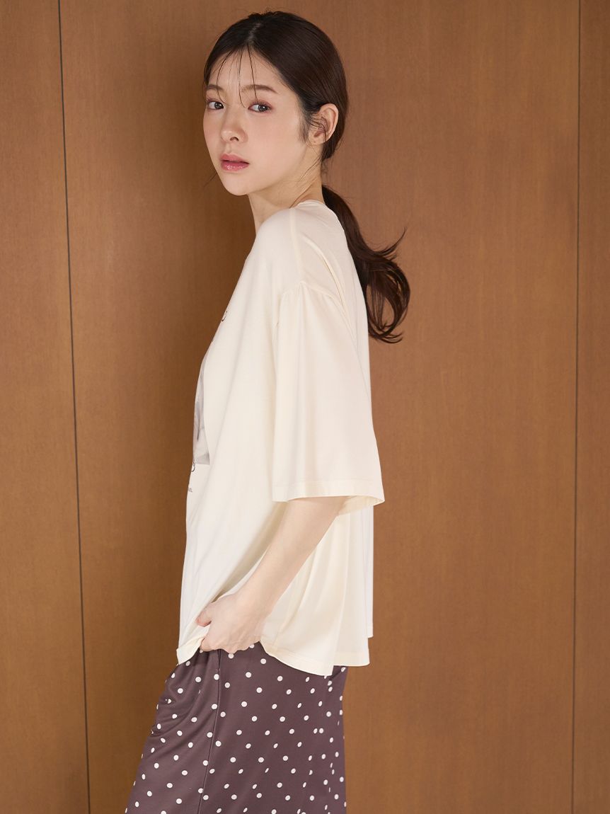 KOROMO】【接触冷感】カットTシャツ(カットソー＆Tシャツ)｜スナイデル