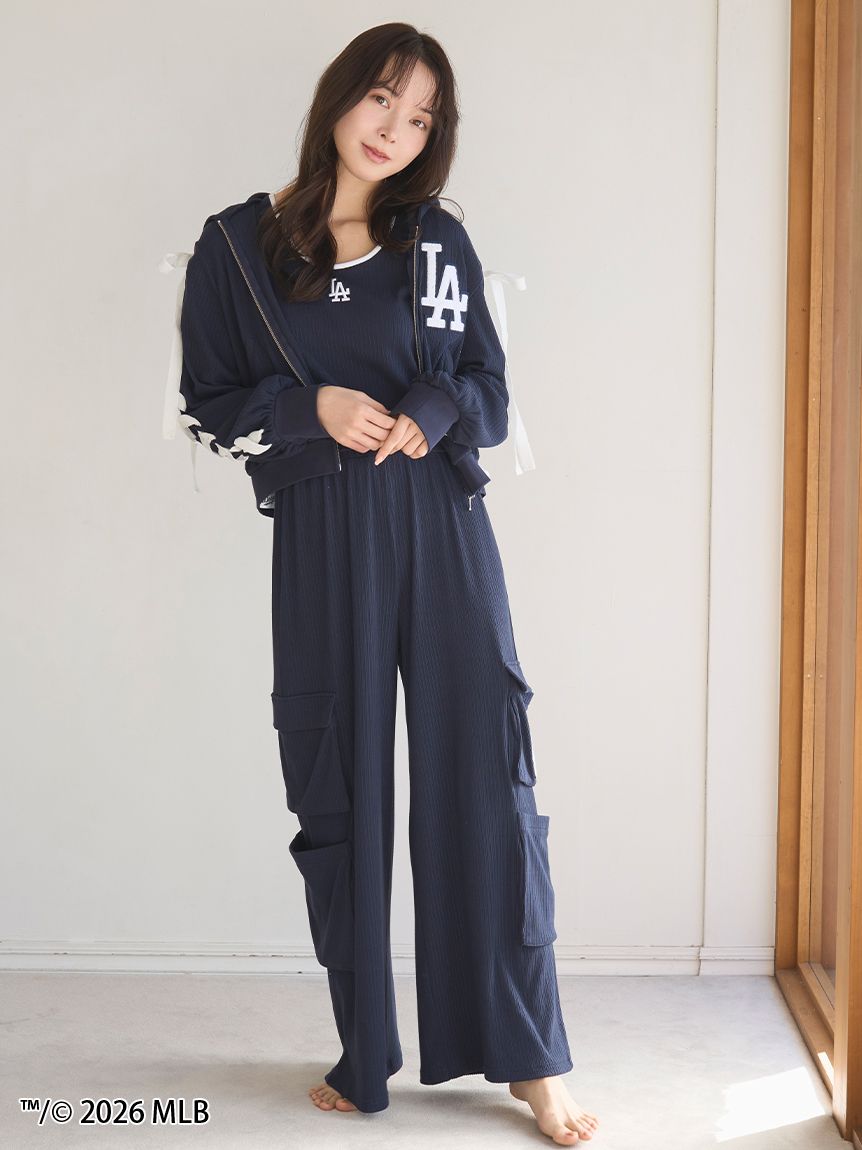新作新品♥️ SNIDEL  【MLB】カットフーディー✨ PNK MLB】カットフーディー(パーカー)｜スナイデルホーム｜SNIDEL