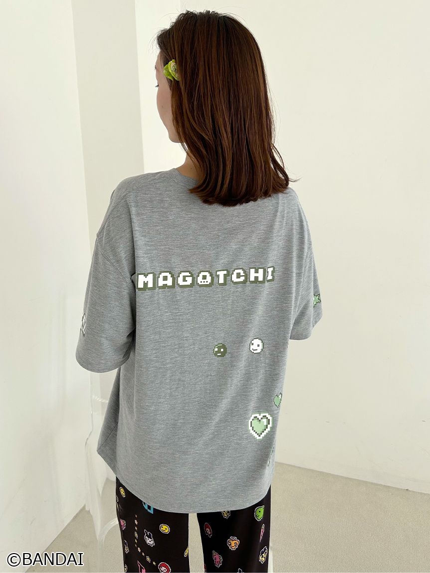 即日発送★SNIDEL たまごっち くちぱっち Tシャツ グレー たまごっち】Tシャツ(カットソー＆Tシャツ)｜スナイデルホーム｜SNIDEL