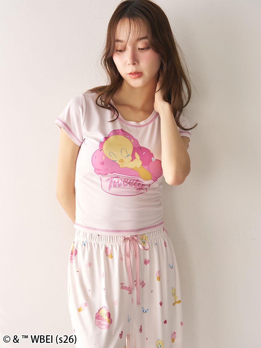 Tweety】【接触冷感】ミニTシャツ(カットソー＆Tシャツ)｜スナイデル
