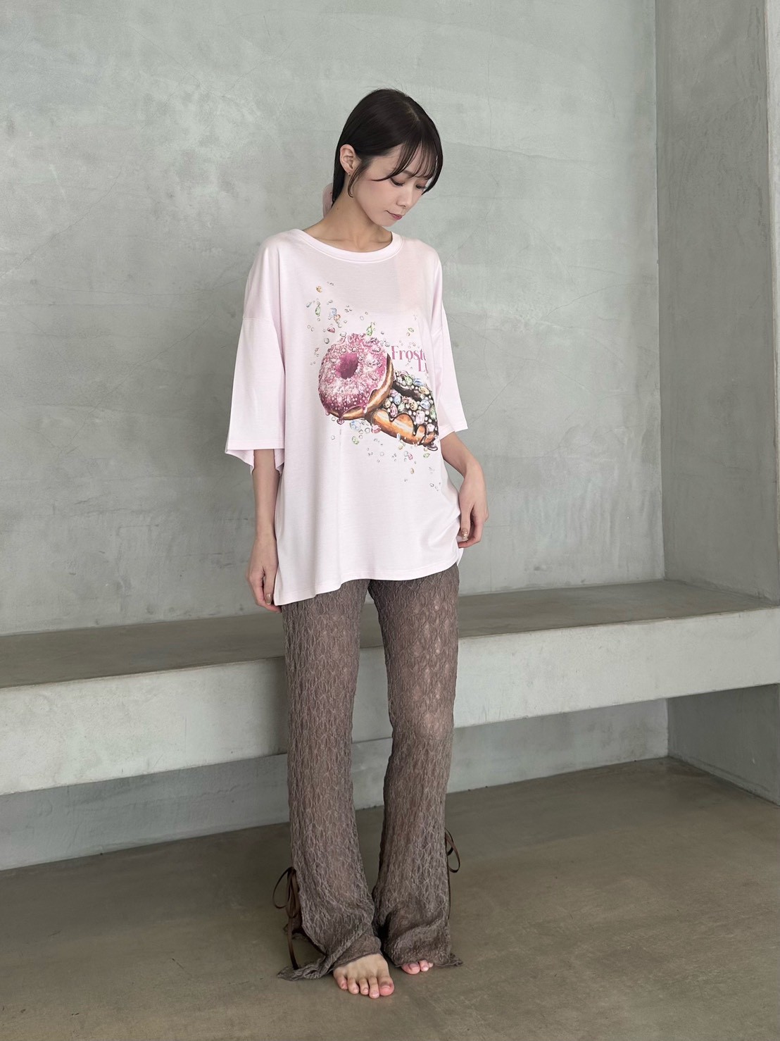ビジュードーナッツTシャツ(カットソー＆Tシャツ)｜スナイデルホーム