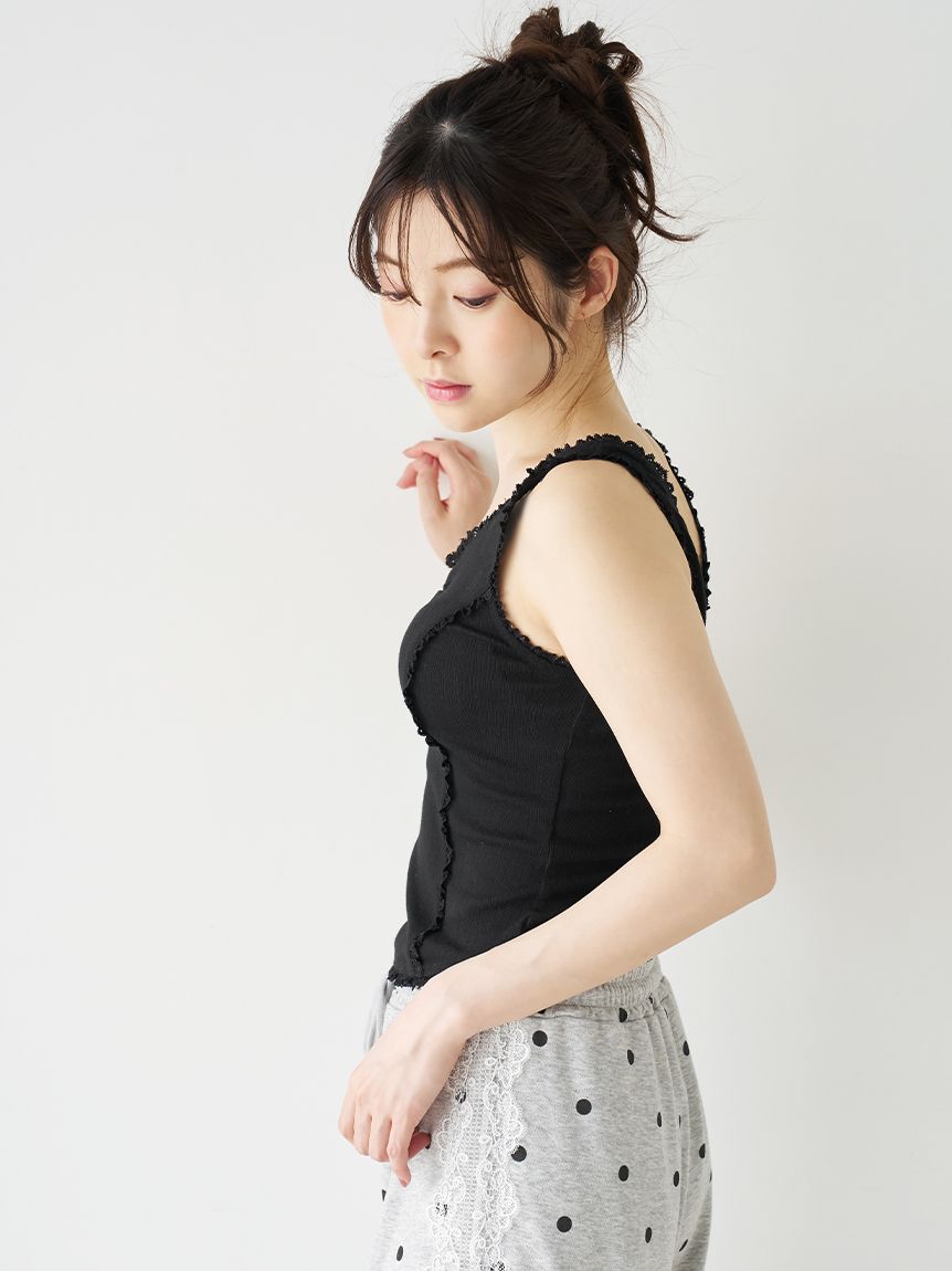 アイレットレースカットトップス(カットソー＆Tシャツ)｜スナイデル