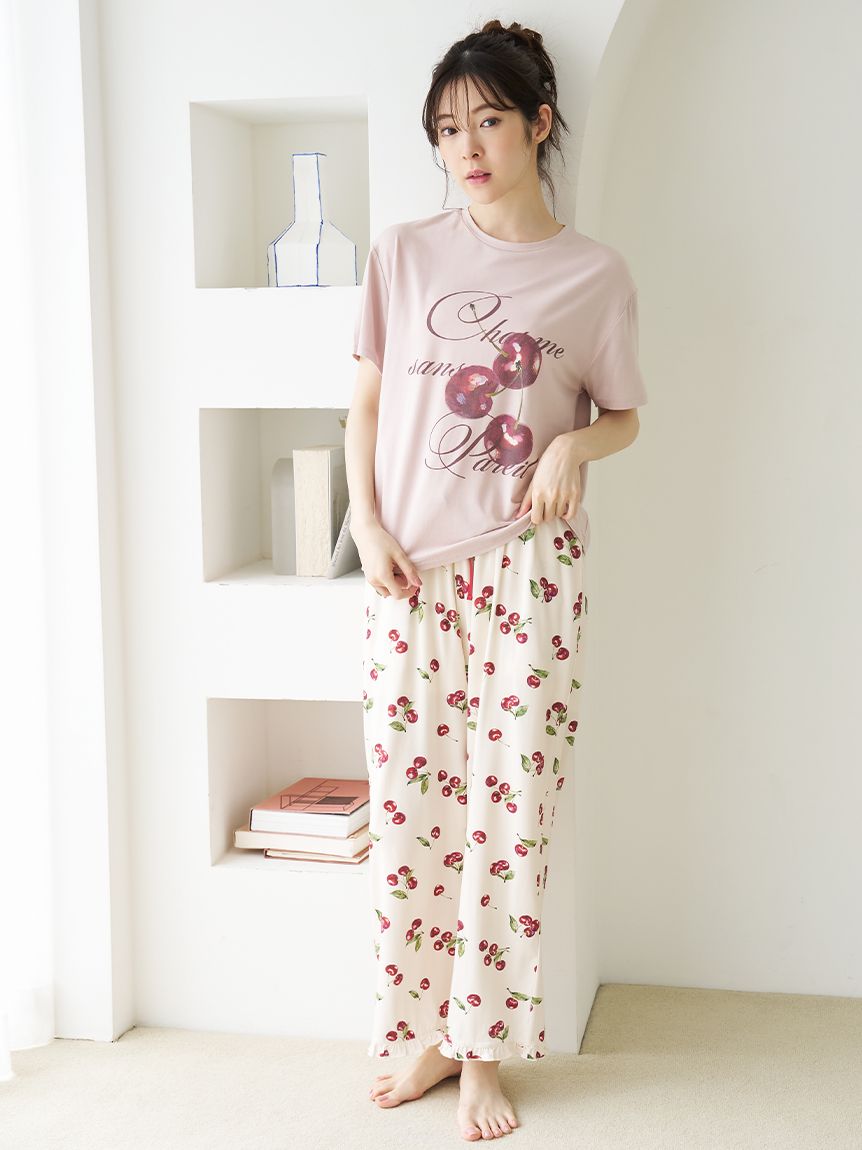 Moilis】チェリーモチーフTシャツ(カットソー＆Tシャツ)｜スナイデル