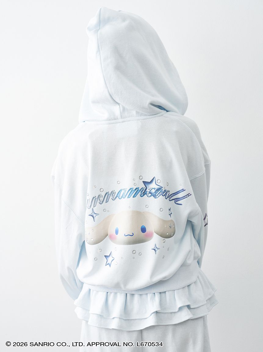Cinnamoroll】ラメスウェットパーカー(パーカー)｜スナイデルホーム