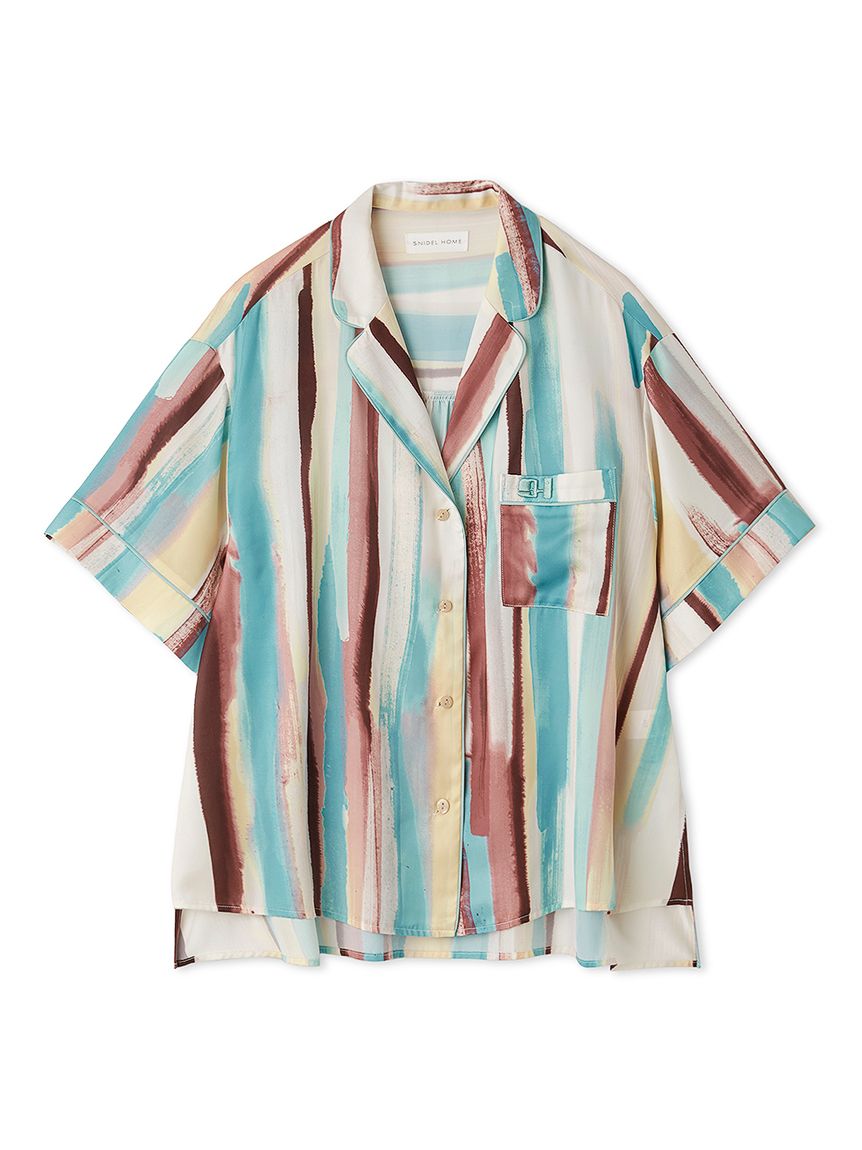 SNIDEL HOME スナイデルホーム FEILER パイル開襟シャツ 楽天市場】【SALE／30%OFF】【FEILER】パイル開襟シャツ SNIDEL
