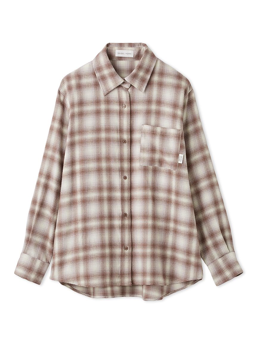 SNIDEL スナイデル ネルシャツ ネルチェックキャミソール 2点セットBEG snidel ネルシャツ & ネルチェックキャミソール セット - メルカリ