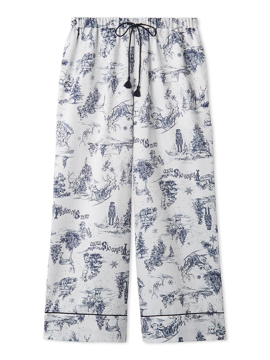 Warm Satin】ホリデージュイロングパンツ(ロングパンツ)｜スナイデル