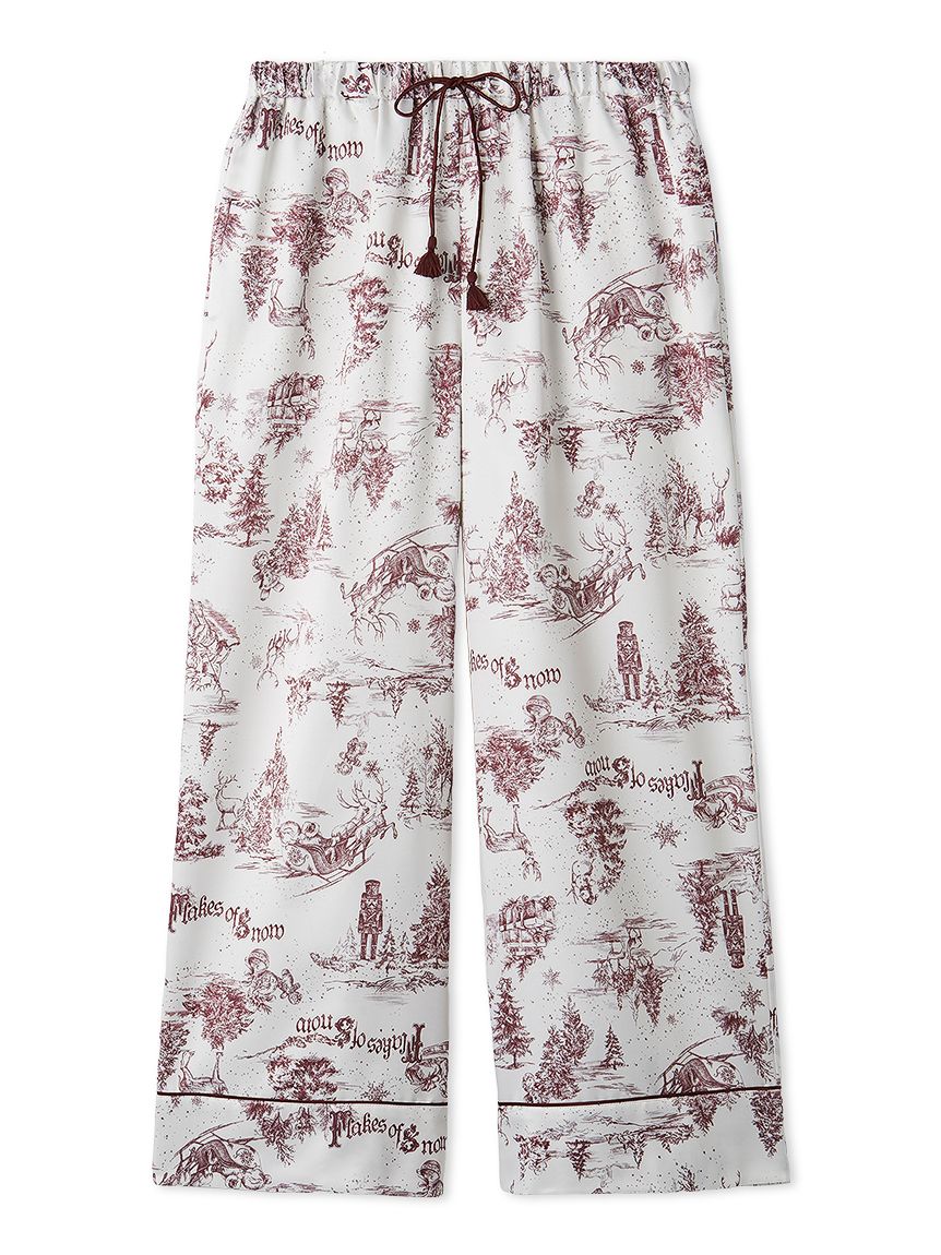 Warm Satin】ホリデージュイロングパンツ(ロングパンツ)｜スナイデル