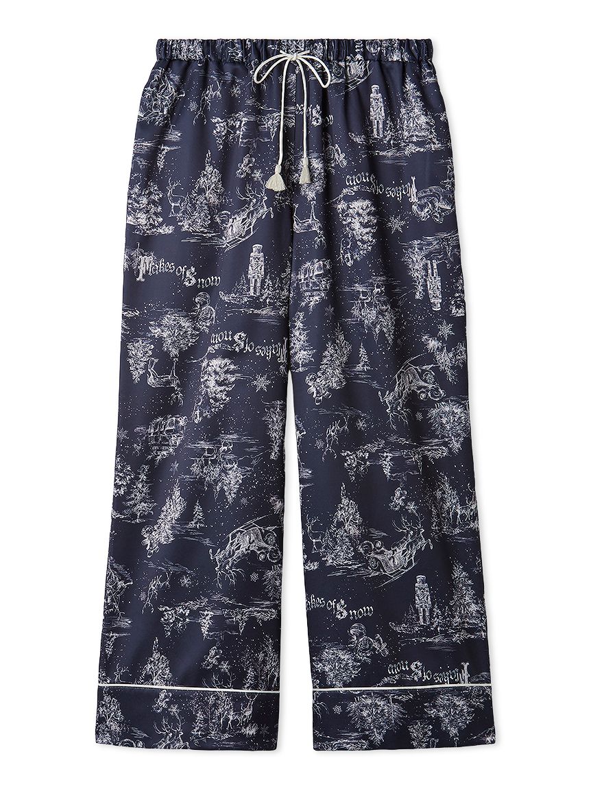 Warm Satin】ホリデージュイロングパンツ(ロングパンツ)｜スナイデル