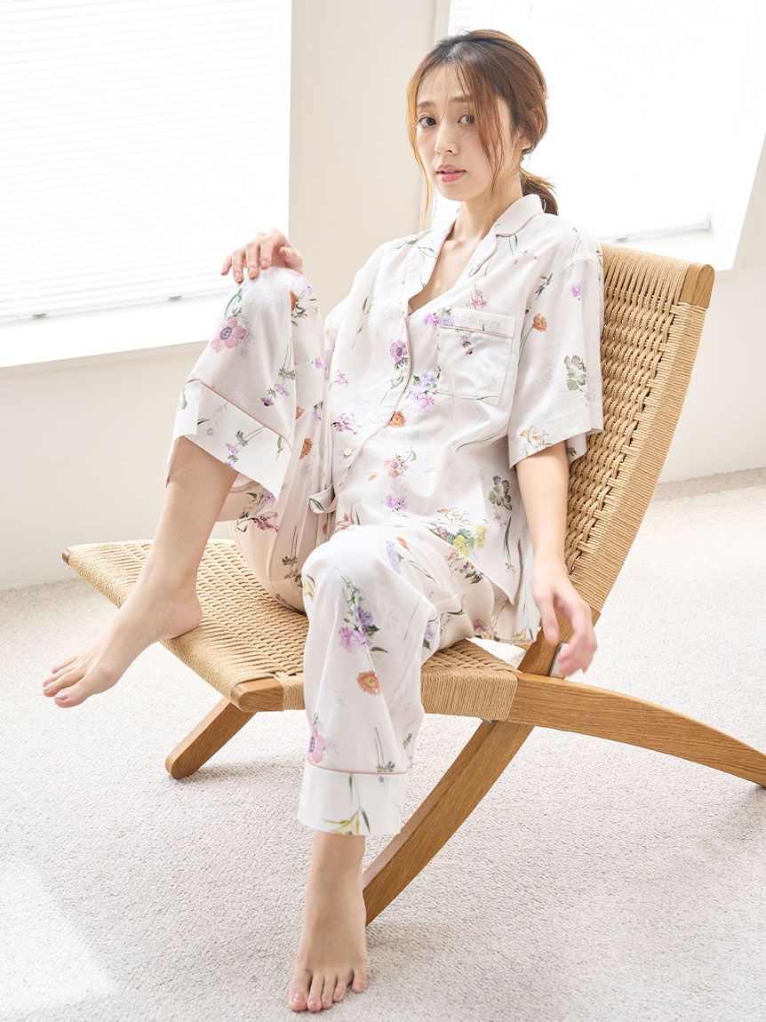 スナイデルホーム202福袋 ルームウェア 開襟シャツとロングパツン スナイデルホーム202福袋 ルームウェア 開襟シャツとロングパツン