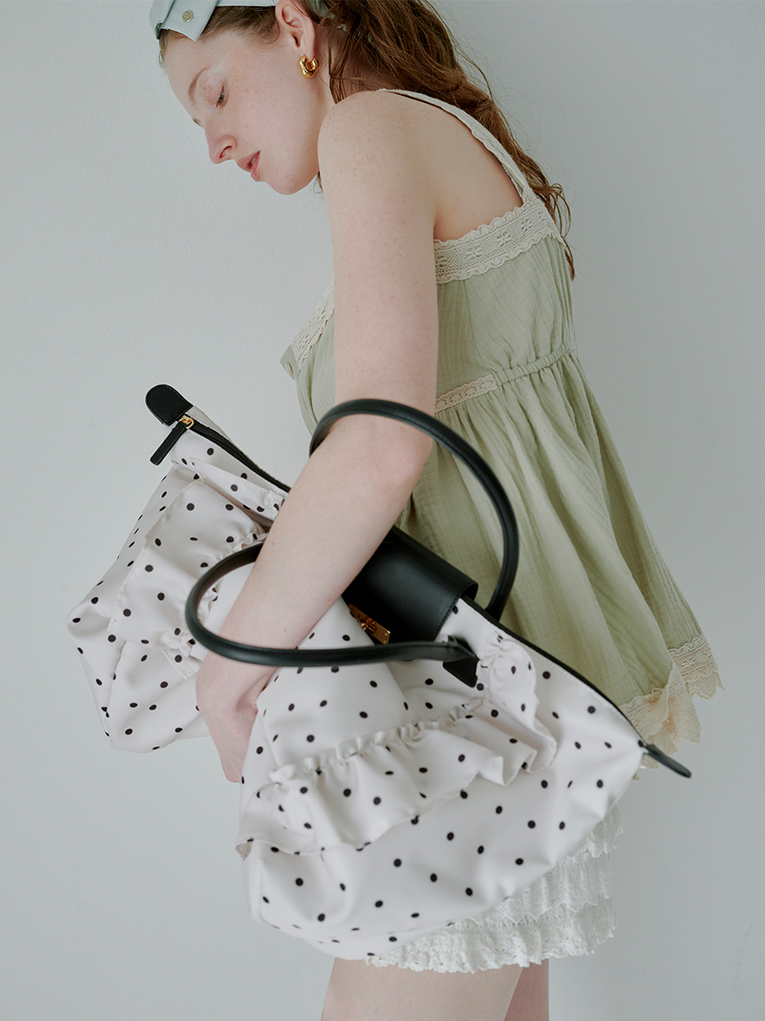 フリルナイロンバッグ(すべてのバッグ)｜スナイデルホーム｜SNIDEL