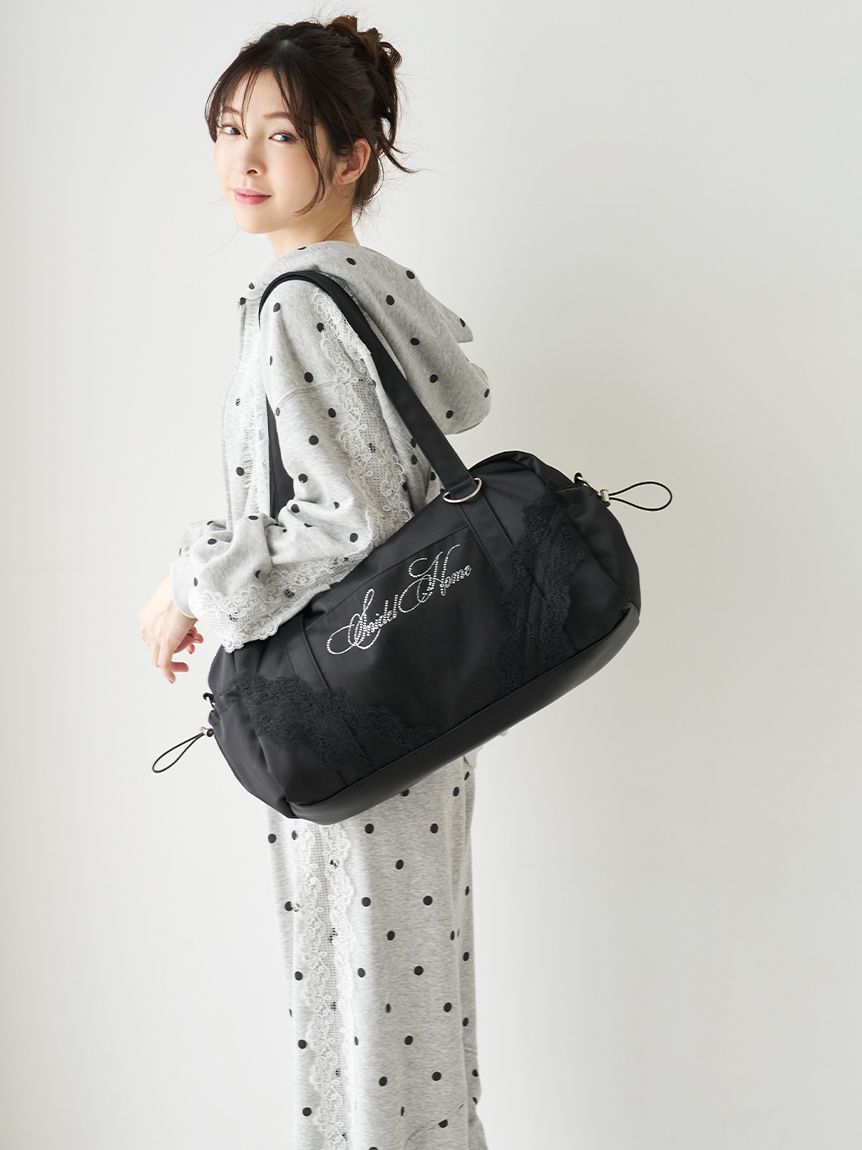 WEB限定カラーあり】ビジューロゴキャリーオンバッグ(すべてのバッグ