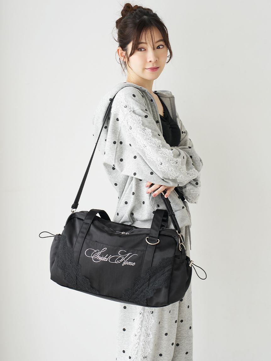 WEB限定カラーあり】ビジューロゴキャリーオンバッグ(すべてのバッグ