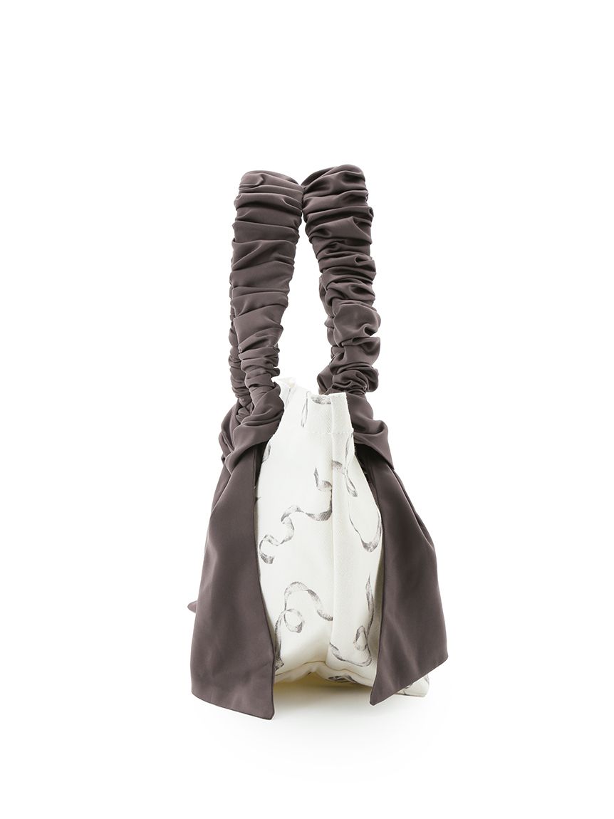 SNIDEL  ♡ オーガニックキャンバストートsmall ♡ リボン オーガニックキャンバストート-SMALL-（RIBBON）(トートバッグ