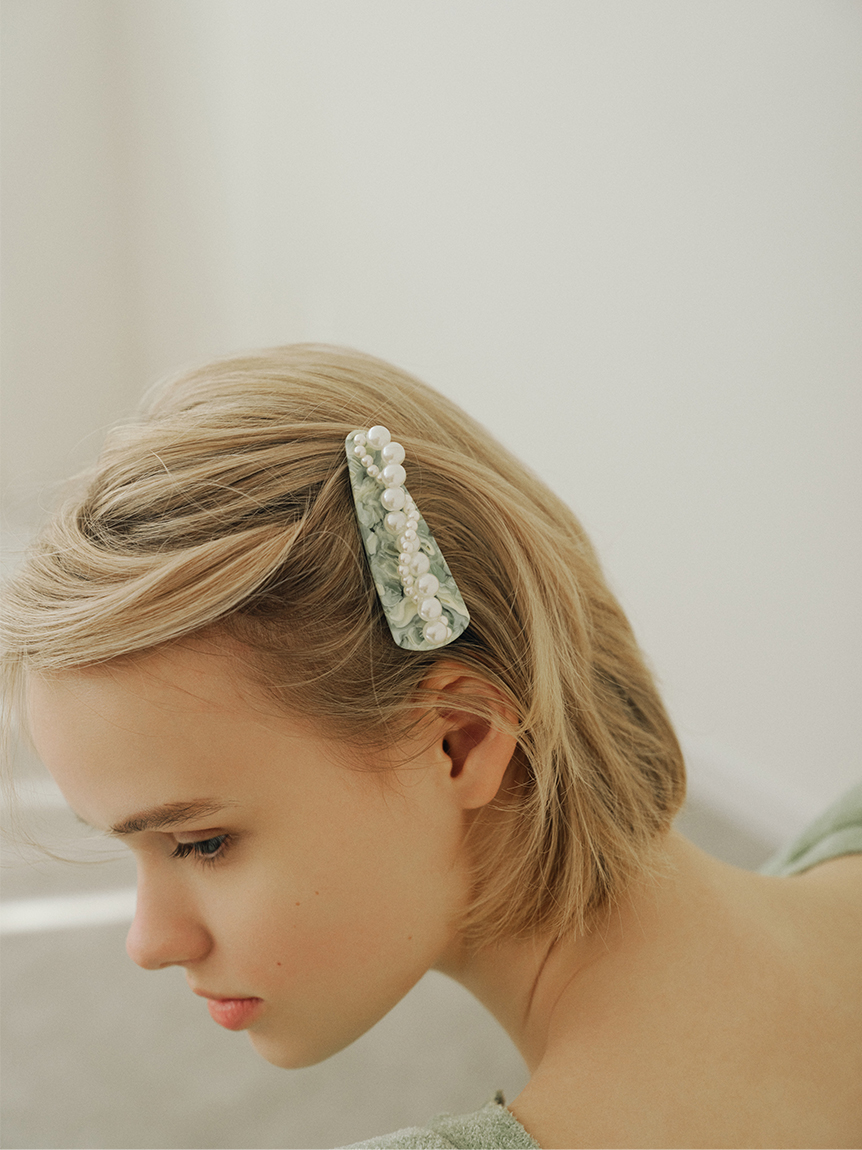 ツイストパールピン(ヘアアクセサリー)｜スナイデルホーム