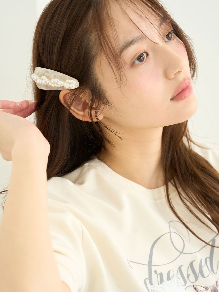 ツイストパールピン(ヘアアクセサリー)｜スナイデルホーム