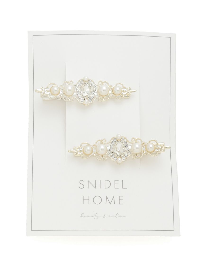 SNIDEL HOME ヘアアクセサリー セット（新品未開封です） モチーフヘアクリップ(ヘアアクセサリー)｜スナイデルホーム