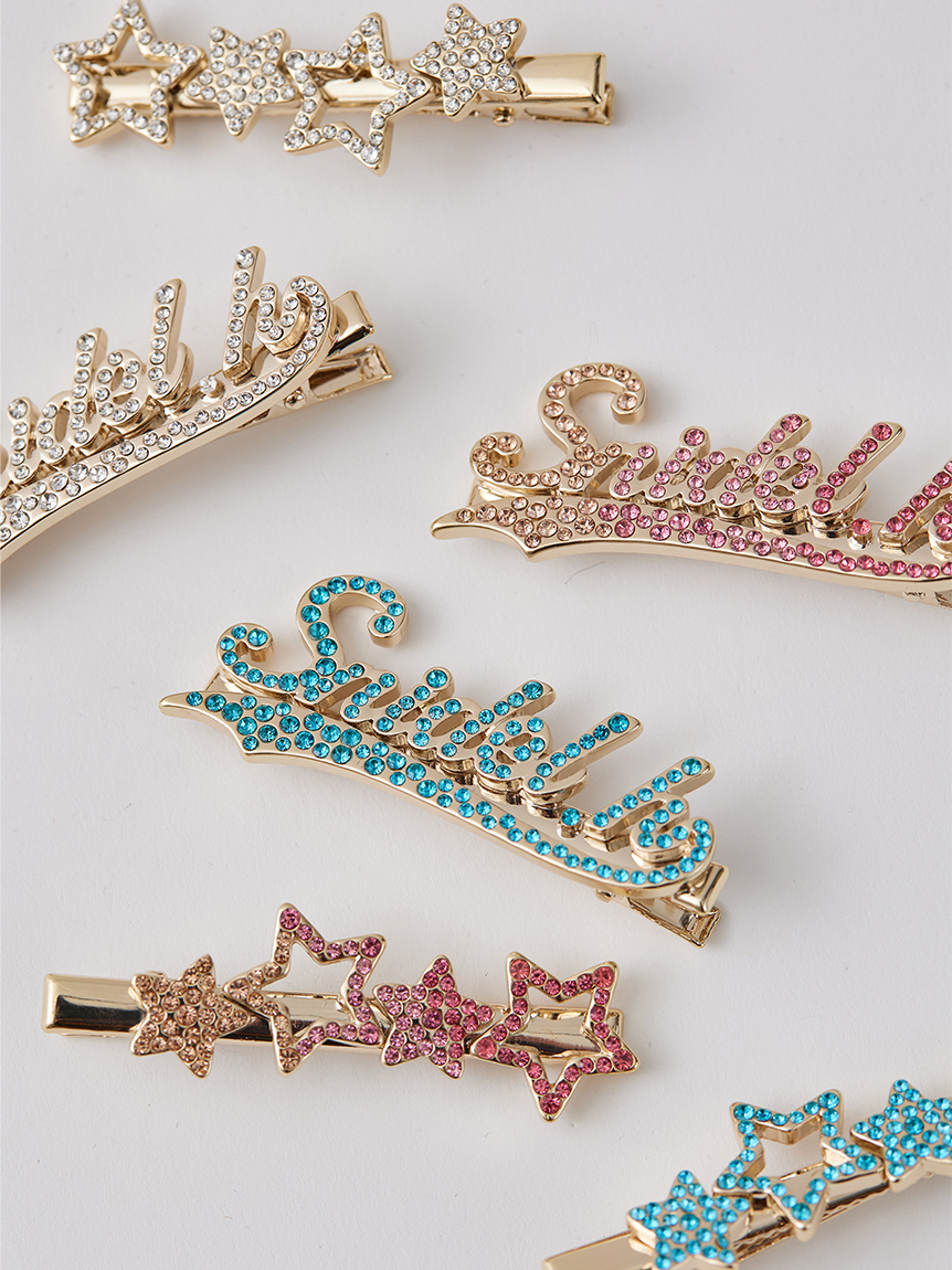 ラメヘアピン(ヘアアクセサリー)｜スナイデルホーム｜SNIDEL