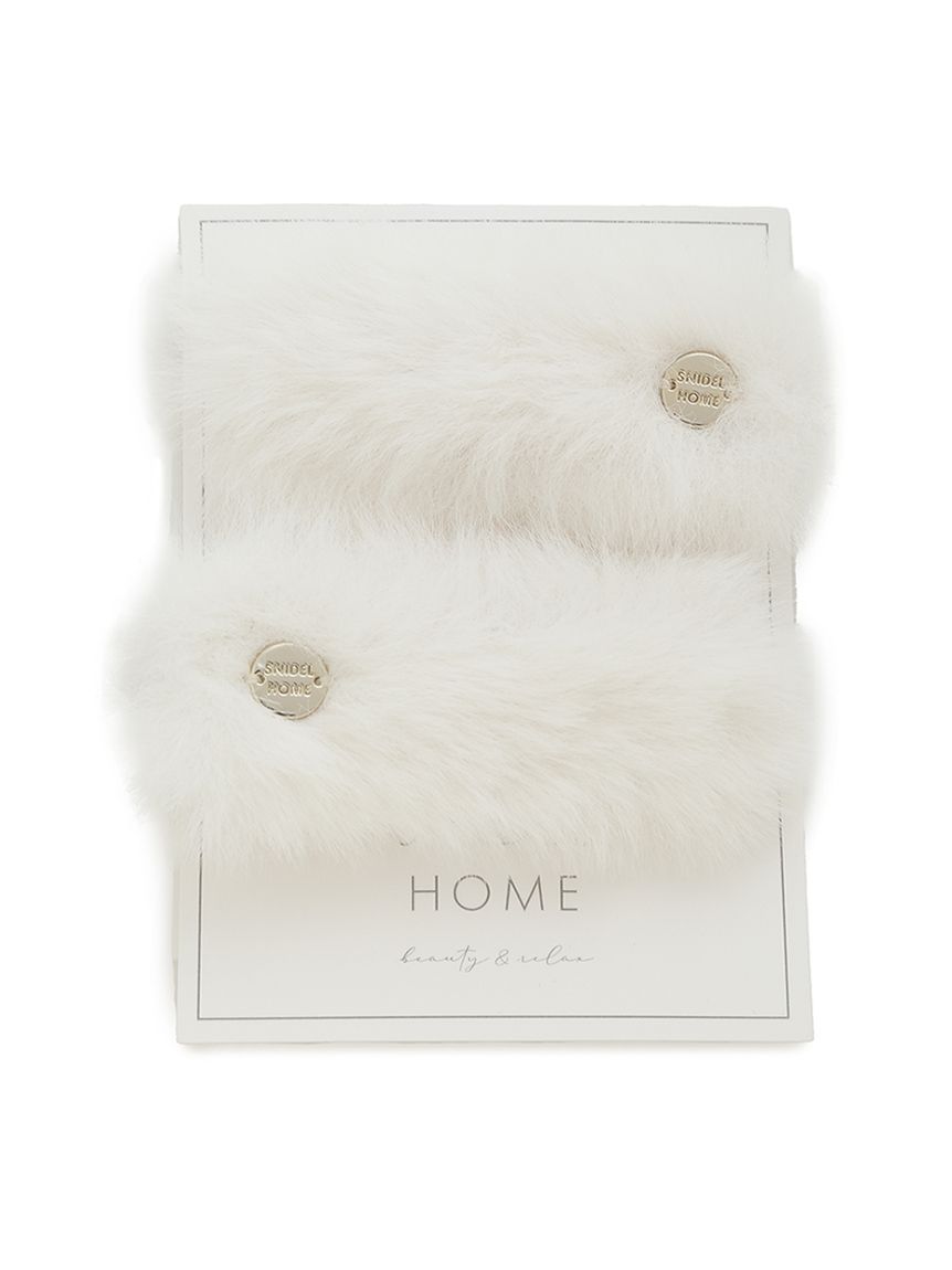 dimmoire ファーメタルヘアピンBLACK ヘアピン ヘアアクセサリー 黒 シンプル 波ピン66mm 10本セット