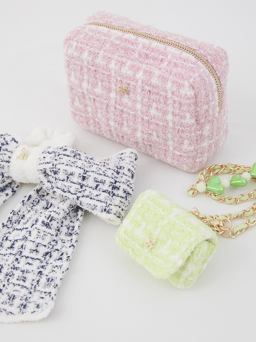 ツイードニットポーチ(ポーチ)｜スナイデルホーム｜SNIDEL(スナイデル