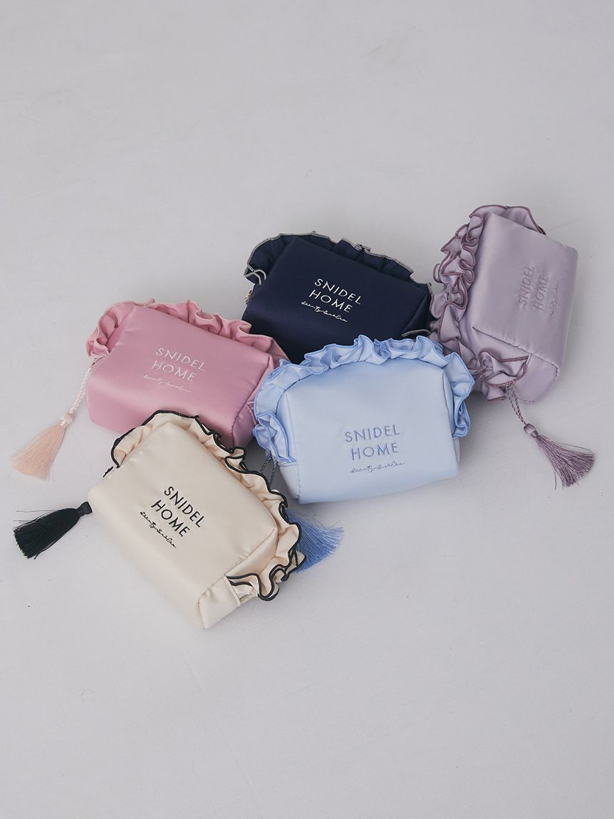 フリルポーチ(ポーチ)｜スナイデルホーム｜SNIDEL(スナイデル)の通販