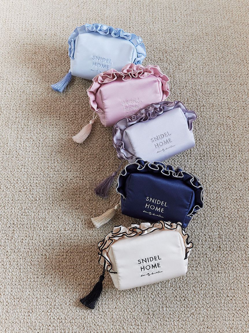 フリルポーチ(ポーチ)｜スナイデルホーム｜SNIDEL(スナイデル)の通販