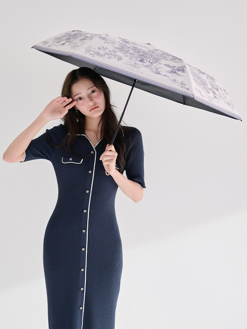 SNIDEL HOME×PROTECT U】晴雨兼用折り畳み日傘(傘・日傘