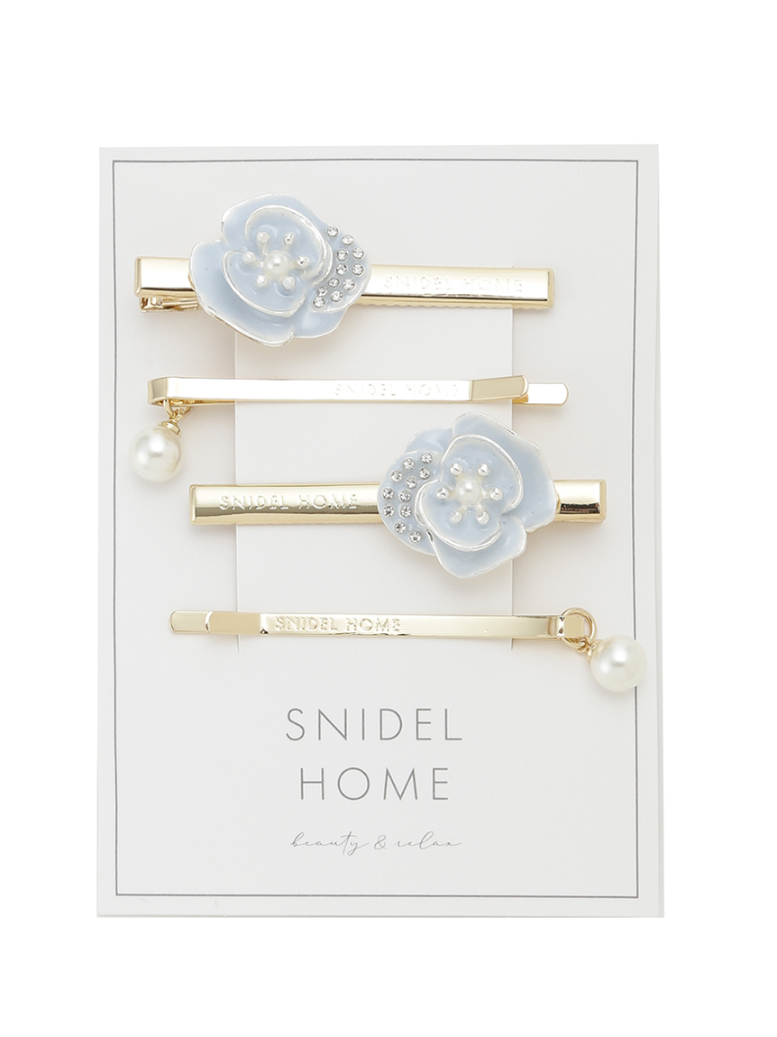 フラワーヘアピンセット(ヘアアクセサリー)｜スナイデルホーム｜SNIDEL