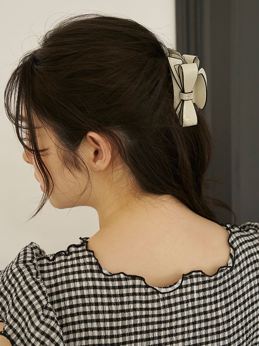 アセチリボンバンス(ヘアアクセサリー)｜スナイデルホーム｜SNIDEL