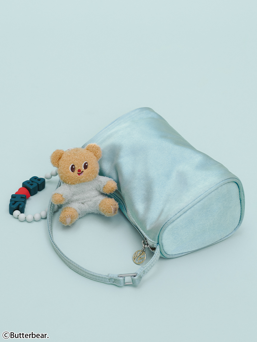 【未使用】SNIDEL  ケアベア スマホストラップ ブルー BUTTERBEAR】スマホストラップ(PC・スマホアクセサリー)｜ファッション
