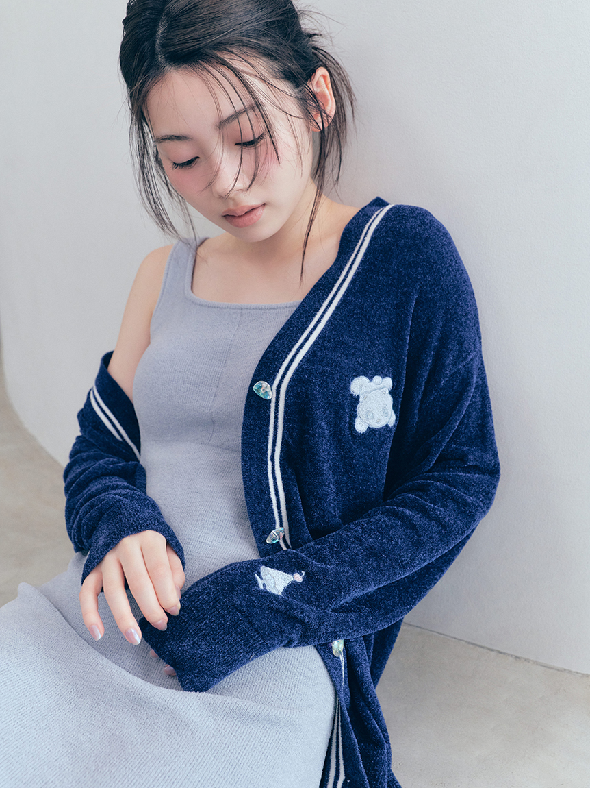 【未使用】SNIDEL  カーディガン＆タンクワンピースセット SNIDEL HOME｜【FIRST BEAUTY HOME DRESS】カーディガン&タンク