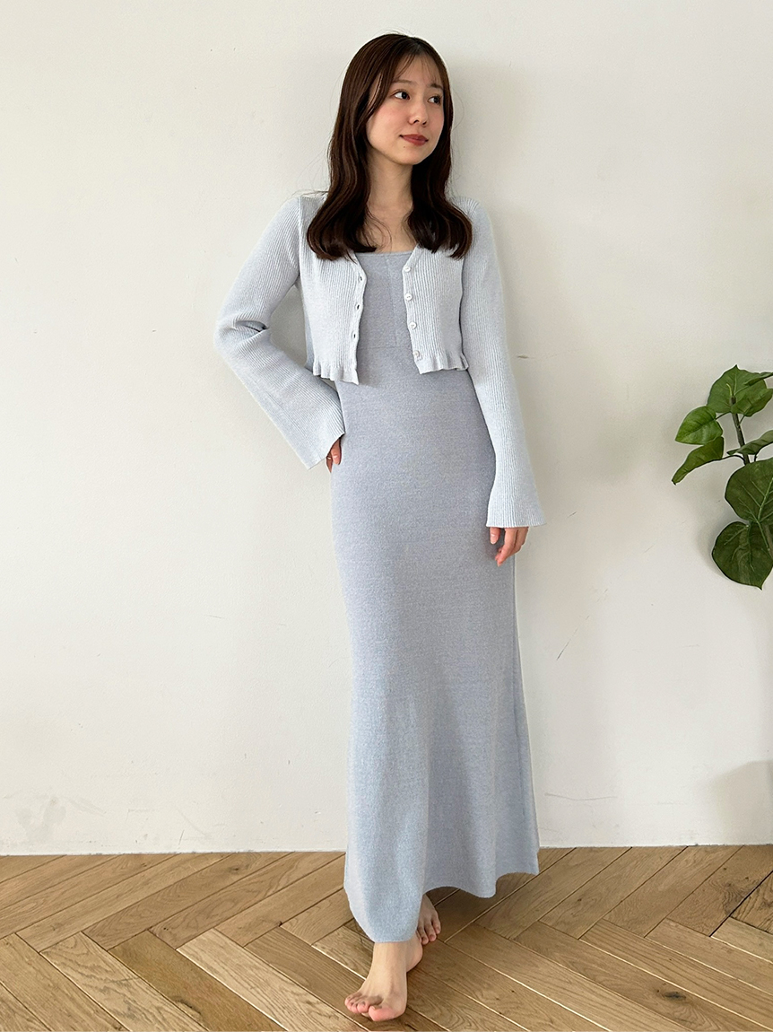SNIDEL HOME｜カーディガン×タンクワンピースSET | Rakuten