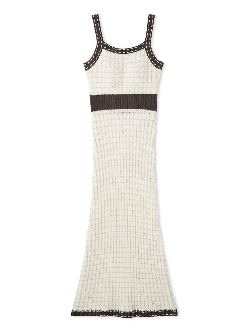 ラメニットツイードワンピース(ワンピース)｜スナイデルホーム｜SNIDEL