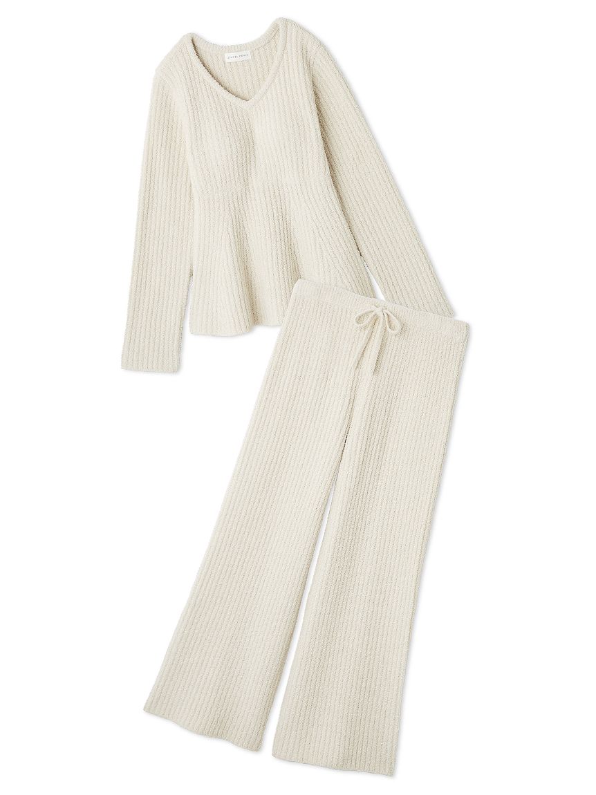 ペプラムニットセットアップ(すべてのワンピース)｜スナイデルホーム