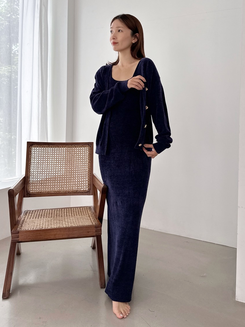snidel 【sorbet touch cool】ワンピース　PNK スナイデルホーム SNIDEL HOME 【Sorbet Touch Cool】【接触冷感