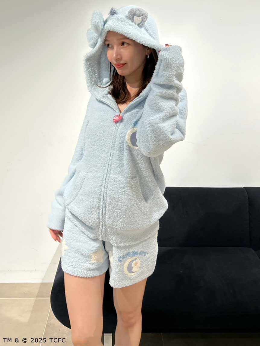 snidel ケアベア イエロー WEB＆一部直営店舗限定】【Care Bears(TM)】パーカー(パーカー