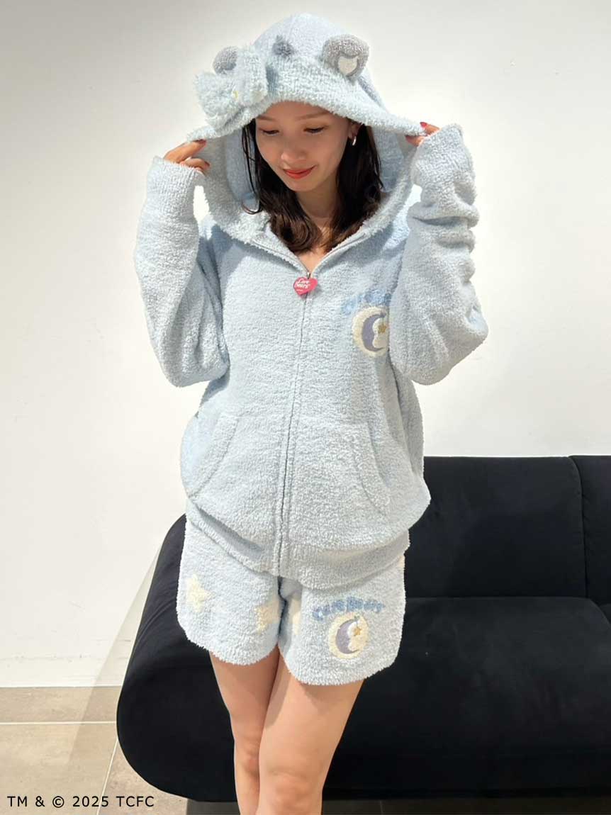 SNIDEL  ケアベア パーカー ショートパンツ WEB＆一部直営店舗限定】【Care Bears(TM)】パーカー(パーカー