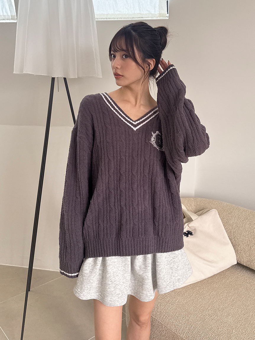 ケーブルニットセットアップ(すべてのワンピース)｜スナイデルホーム