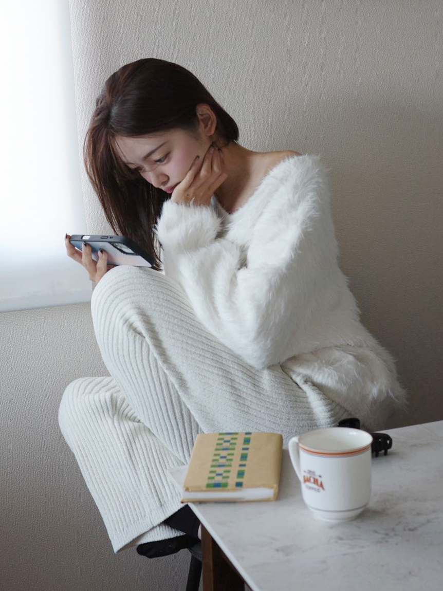 シャギーセットアップ(すべてのワンピース)｜スナイデルホーム｜SNIDEL