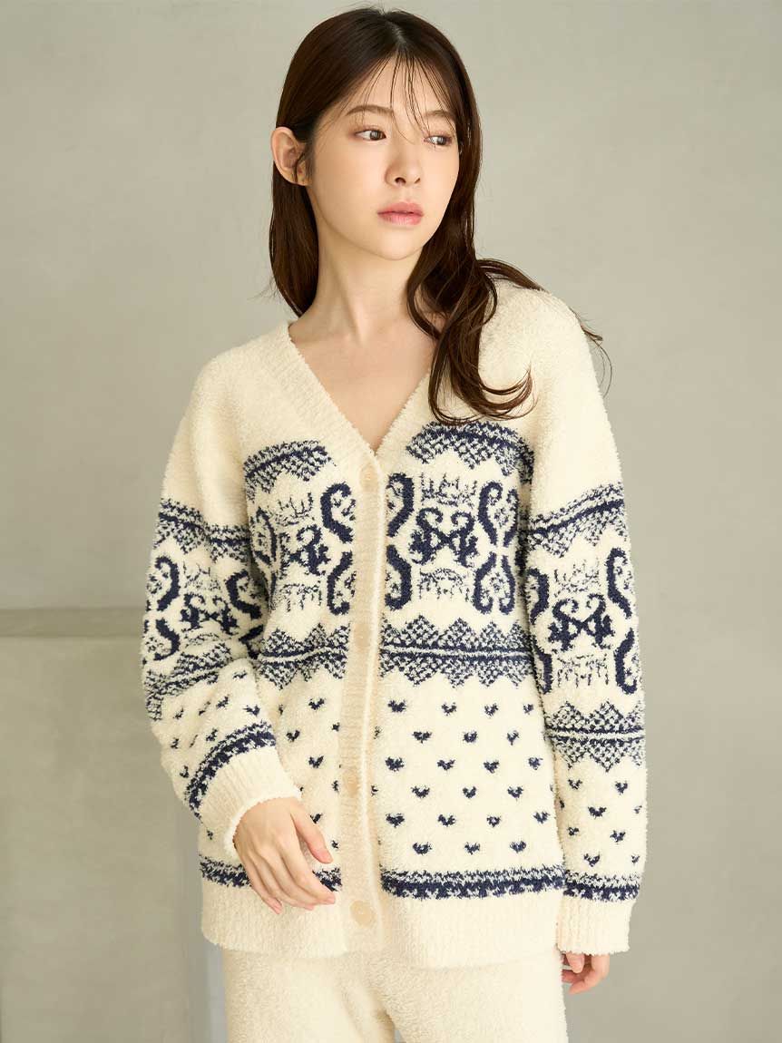 WEB限定】ノルディックカーディガン×ノルディックソックスSET(カーデ