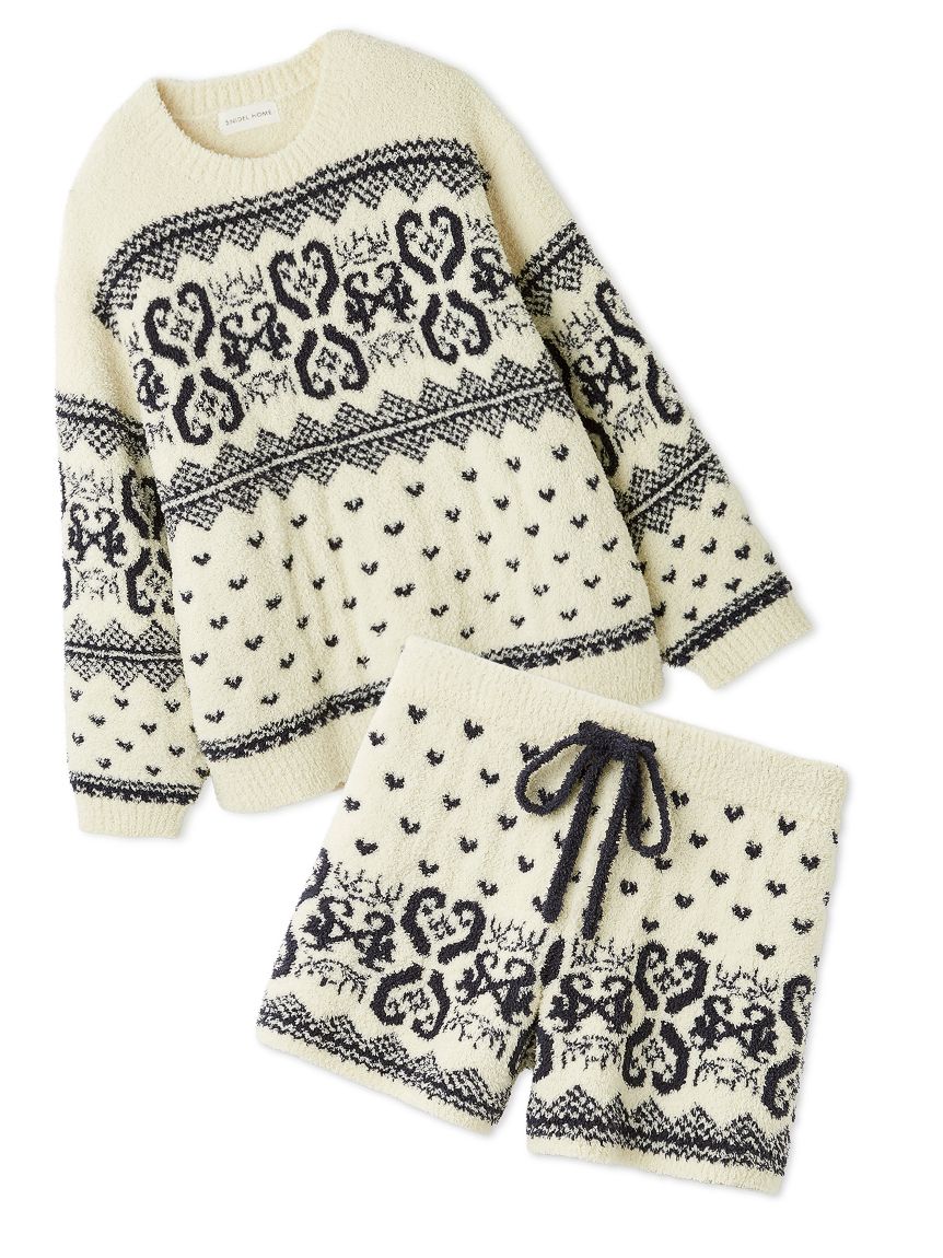 WEB限定】ノルディックプルオーバー×ノルディックショートパンツSET