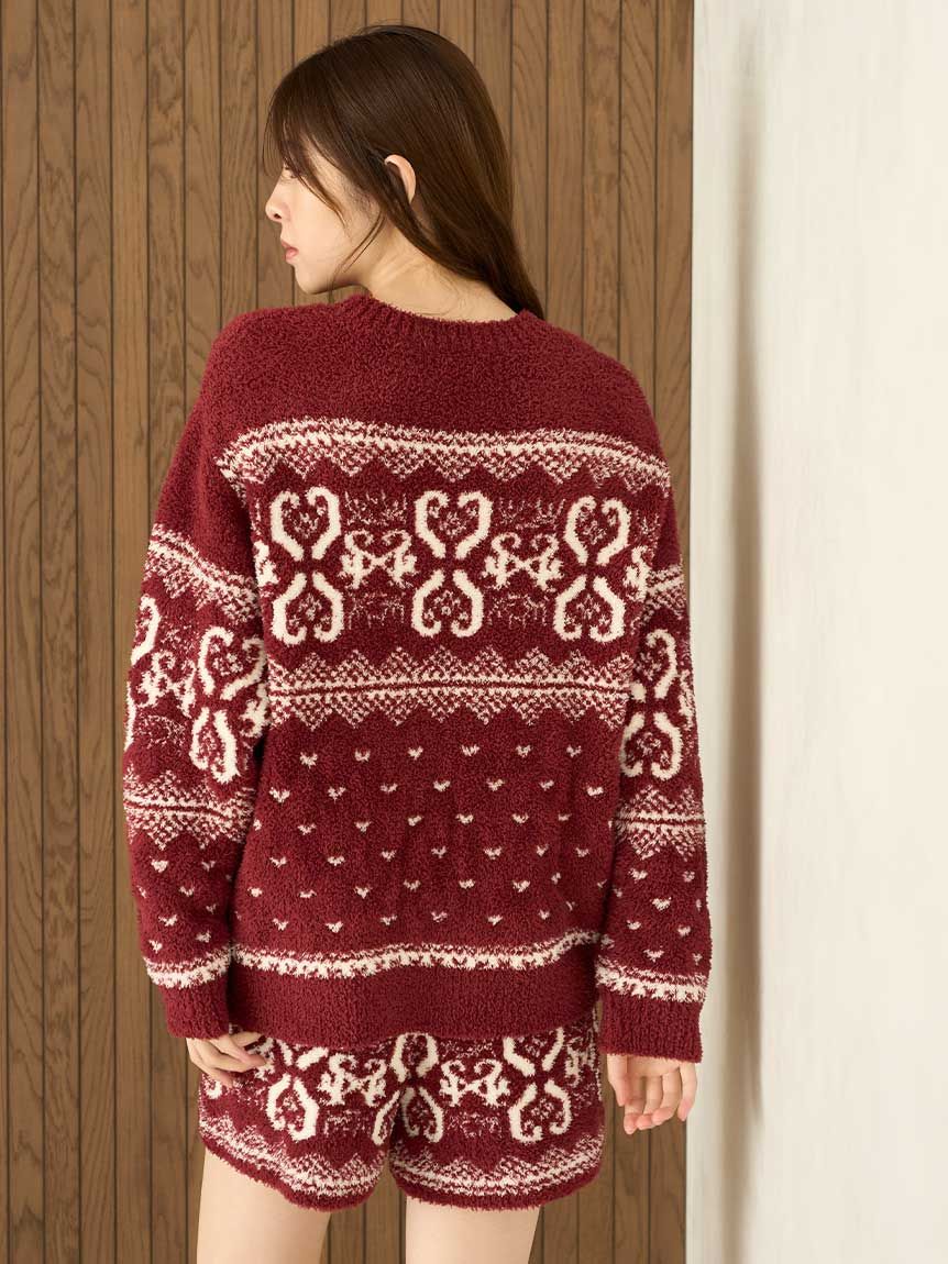 WEB限定】ノルディックプルオーバー×ノルディックショートパンツSET