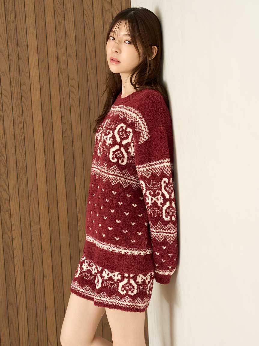 WEB限定】ノルディックプルオーバー×ノルディックショートパンツSET