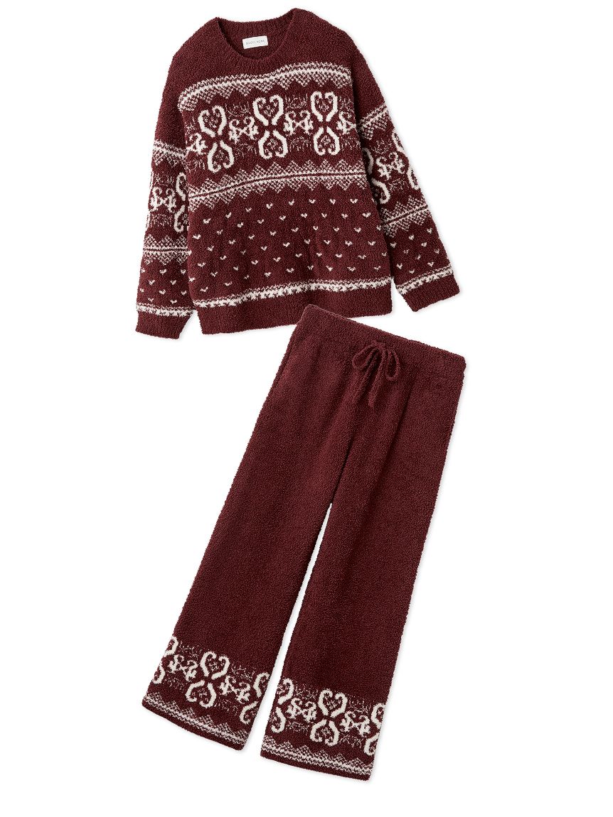 WEB限定】ノルディックプルオーバー×ノルディックロングパンツSET