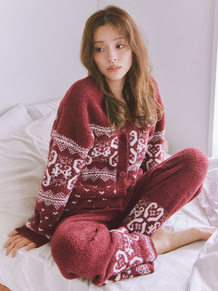 WEB限定】ノルディックプルオーバー×ノルディックロングパンツSET